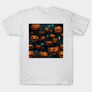 Halloween Decorations 21 - Jackolantern/Pumpkins T-Shirt